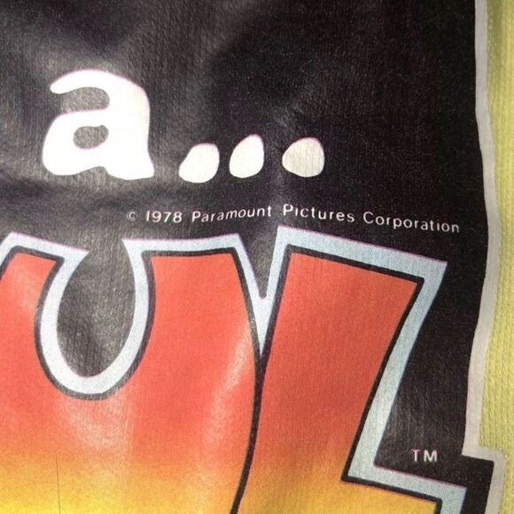 Vintage‎ Mork & Mindy Robin Williams 1978 Iron On T Shirt TV Show Promo 70s - Picture 5 of 5